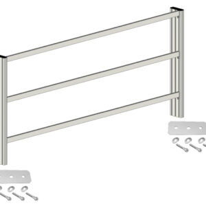 Experimentierrahmen für SybaLift-Tische 200, 2000x910x120mm (BHT), (2-etagig)
