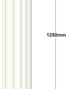 SybaPro Alu-Profilverlängerung 1250mm zur Montage von Zubehörteilen mit Öffnung,