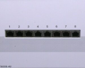 Patch-Panel 8 port CAT 5e