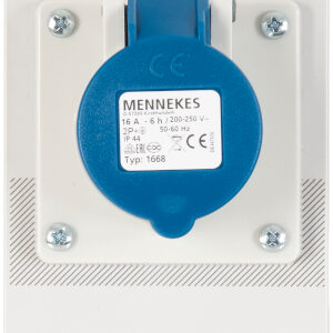 CEE-Steckdose 230V einphasig 16A, (18TE)