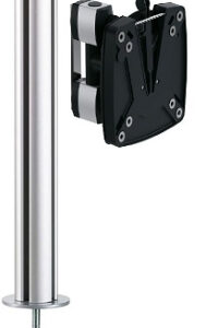 Flachbildschirmhalter, Standsäule, (bis 15kg, VESA 75/100, Bohrschraubbefestigun