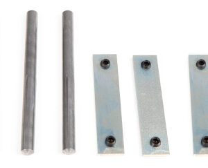 Befestigungsset Zahnriemensystem auf mobilem Wagen