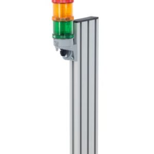 3-fach LED-Signalleuchte rot/gelb/grün 230V, Winkelbefestigung+Befestigungsmat.