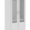 Aufbewahrungsschrank 2 Flügeltüren, verglast, 1000x2039x600mm (BHT)