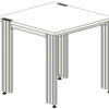 Labortisch SybaPro 80*80, 800x760x800mm (BHT)