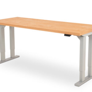 Elektr. höhenverstellbarer Schwerlast-Labortisch SybaWork 200*80, 2000x700-1030x