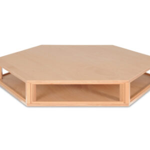 Energiekanal Team-Work Arbeitsplatz, 6-eckig, 6x 114TE