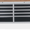 Mobile Werkbank SybaWork, 1500x750x935, 10 (2x5) Schubladen, Platte 40mm
