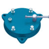 Drehteller (360°) für Parallelschraubstock mit Backenbreite 120mm