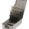 HSS-Spiralbohrersatz (25-tlg.),  Ø 1-13mm (0,5mm steigend)