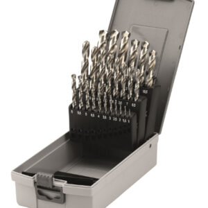 HSS-Spiralbohrersatz (25-tlg.),  Ø 1-13mm (0,5mm steigend)