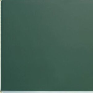 Langwandtafel 1000x1000mm (BH), fest montiert, Kreideablageleiste, Stahlblech gr