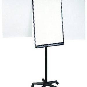 Flipchart mobil, Weiße, magnethaftende Oberfläche, 700x25x920mm (BHT)