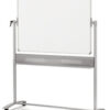 Whiteboard 1500x1200mm (BH), doppelseitig 360°, magnethaftend, Marker trocken ab
