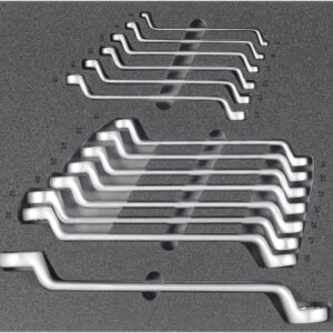 Kfz-Werkzeugsatz 2, Ringschlüssel (14 Teile), Einlagengröße 500x450mm