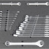 Kfz-Werkzeugsatz 3, Ringmaulschlüssel (25 Teile), Einlagengröße 500x450mm