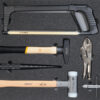 Kälte/Klima-Werkzeugsatz 4, Mechanik, (6 Teile), Einlagengröße 500x450mm