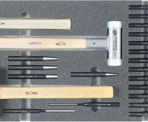 Werkzeug Metalltechnik 3, Treiberwerkzeuge (22 Teile) Einlagengröße 300x600mm