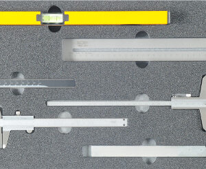 Werkzeug Metalltechnik 7, Messwerkzeuge I (6 Teile) Einlagengröße 300x600mm