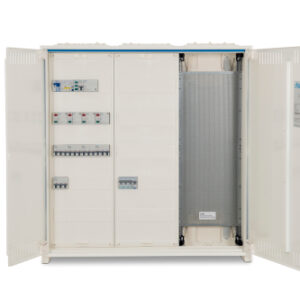 Labor-Energieverteilung, (4 Gruppen + Lehrertisch +3x EDV, im Wandverteiler)