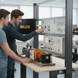 Windkraftanlage mit DFIG: praxisnahe Ausbildung in Energietechnik